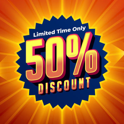 50 % OFF