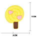 Bag's Frizzle Lollipop - Yellow