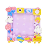 Frizzle Purple Photo Frame