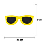 Bag's frizzle Yellow Glasses